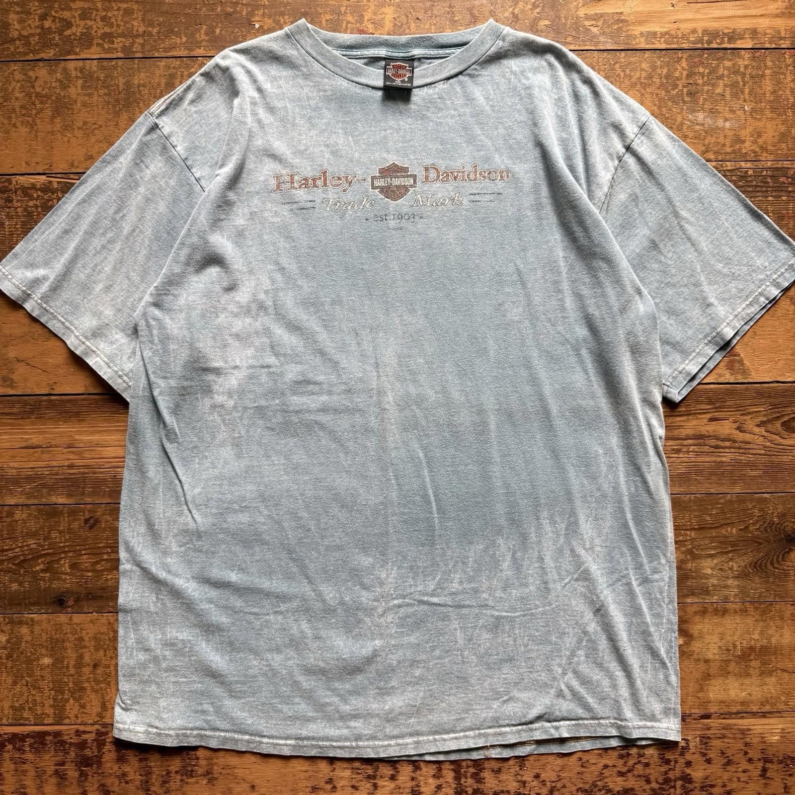 Harley Davidson Vintage Y2K Sun Faded Harley Davidson Daytona T Shirt Size US XXL / EU 58 / 5 - 1 Thumbnail