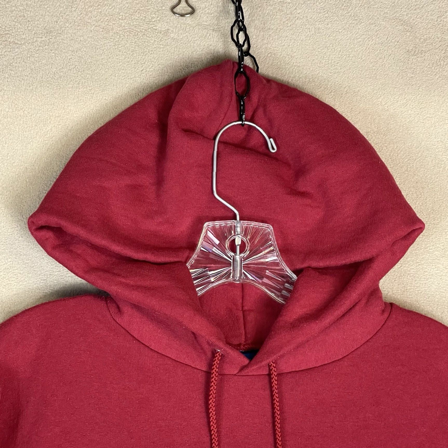 Champion Champion Hoodie Mens S Red Stanford University Print ECO Fleece Sweatshirt Size US S / EU 44-46 / 1 - 2 Thumbnail