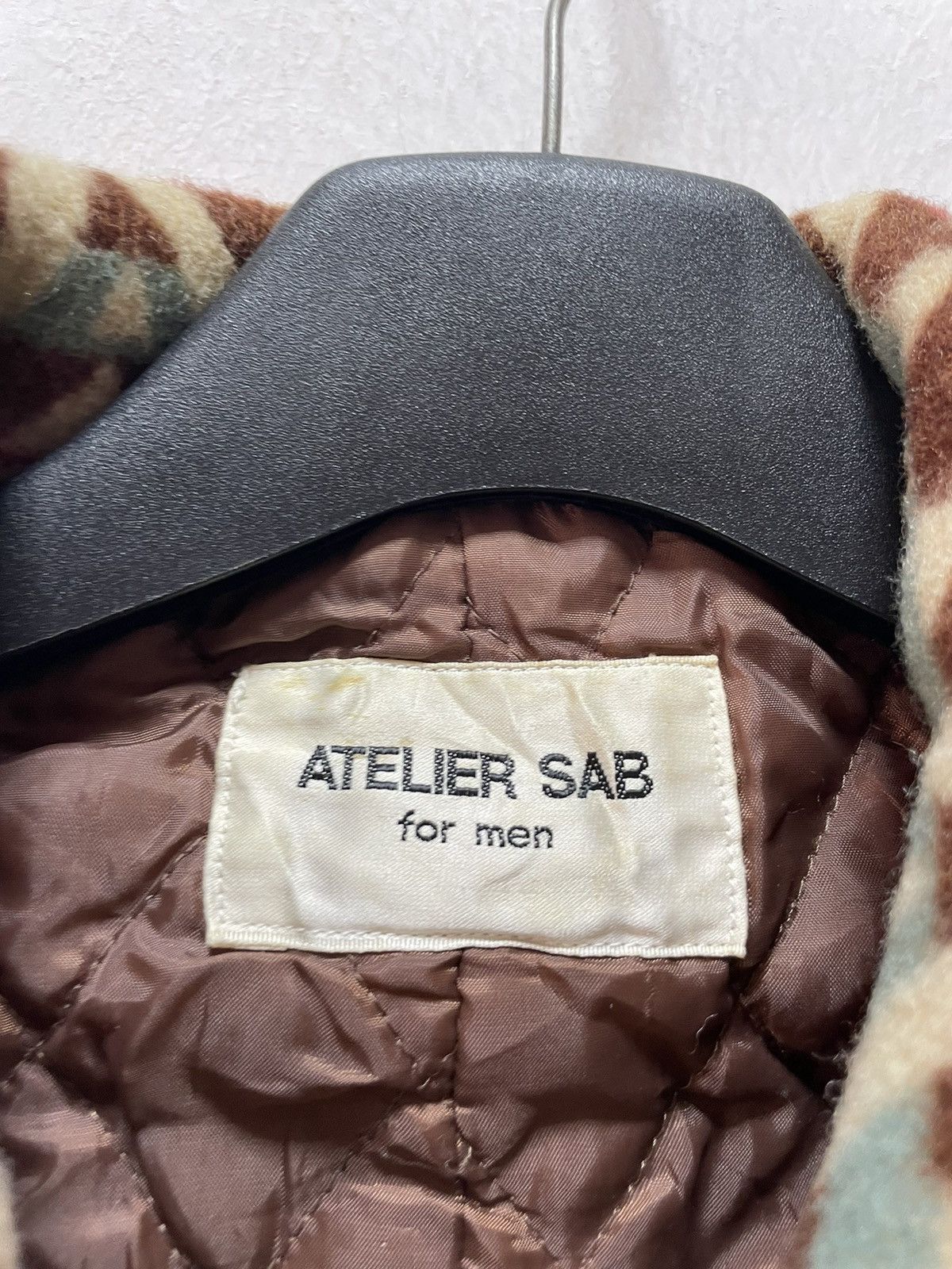 Japanese Brand Vintage ATELIER SAB Jacket Wool Navajo Indian Size US L / EU 52-54 / 3 - 2 Thumbnail