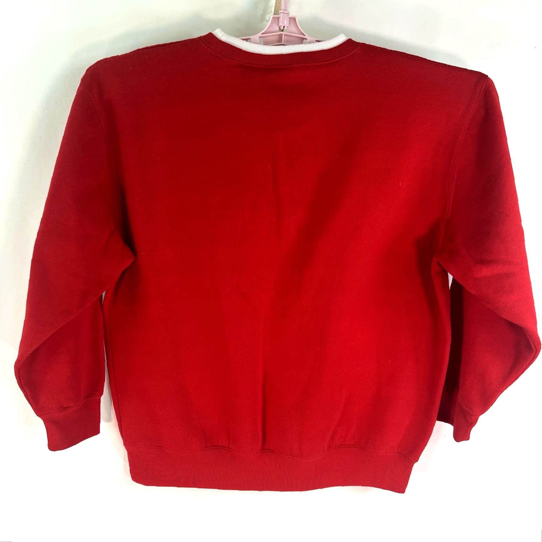 Vintage Bobbie Brooks Embroidered Cats Holiday Sweatshirt Womens L Red Size L / US 10 / IT 46 - 6 Thumbnail