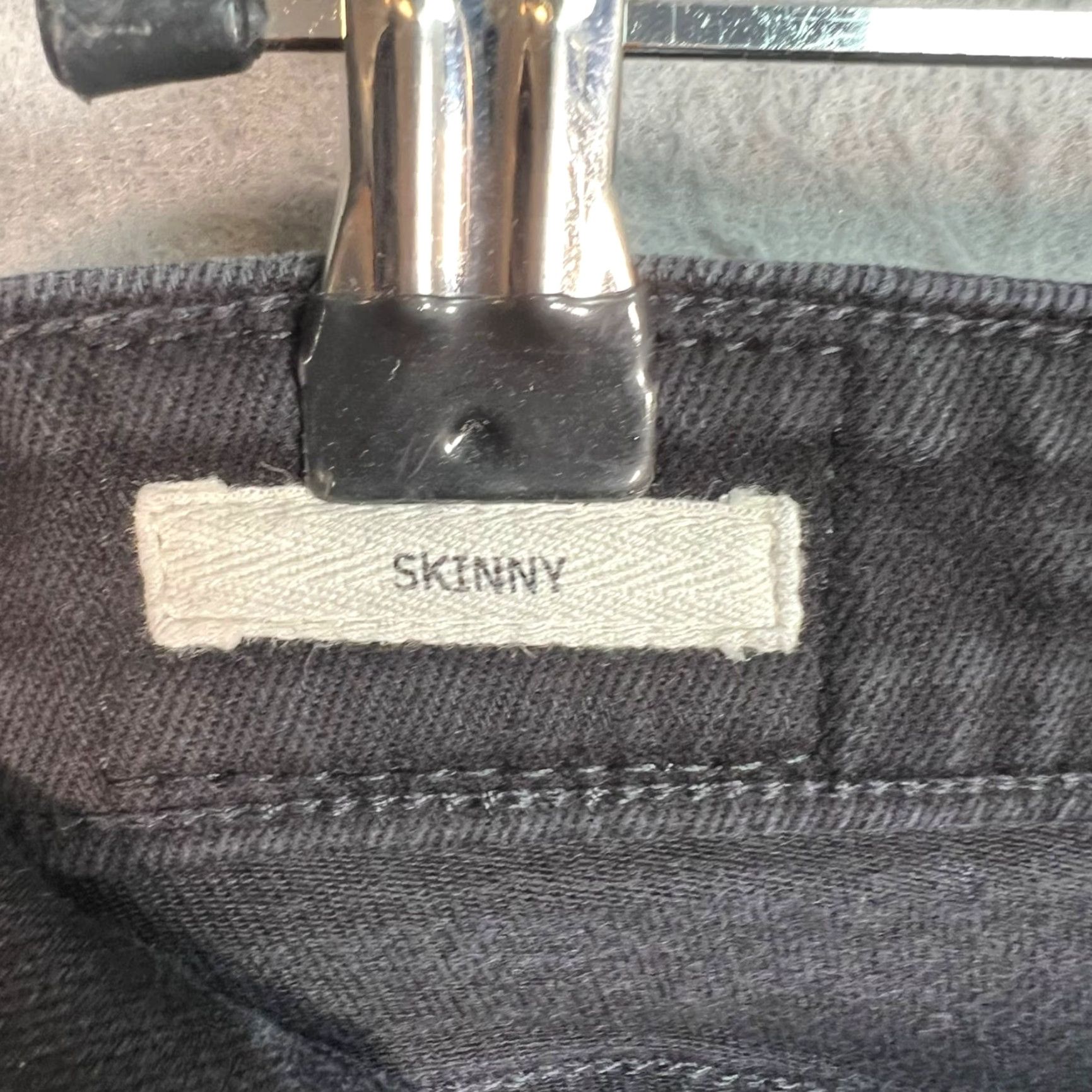 Vintage Revtown Skinny Fit Black Jeans Womens Size 28 Regular Cotton Blend Denim Shirt? Size 28" / US 6 / IT 42 - 4 Thumbnail