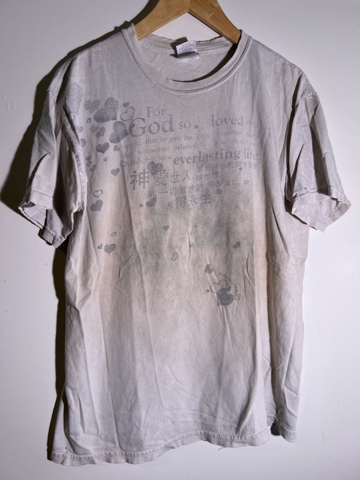 Vintage 90’s 2000’s Y2K Vintage For God So Loved Jesus Christ Shirt Size US M / EU 48-50 / 2 - 1 Thumbnail