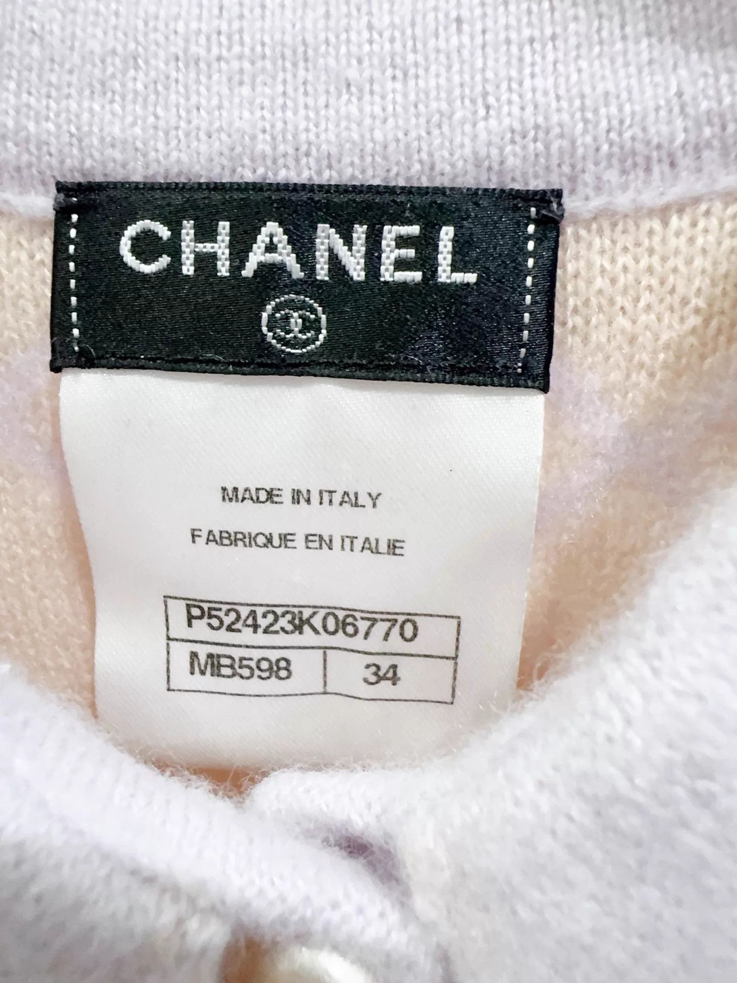 Chanel Chanel Cashmere Coat Pale Pink-Purple 34 BNWT Size XS / US 0-2 / IT 36-38 - 2 Thumbnail