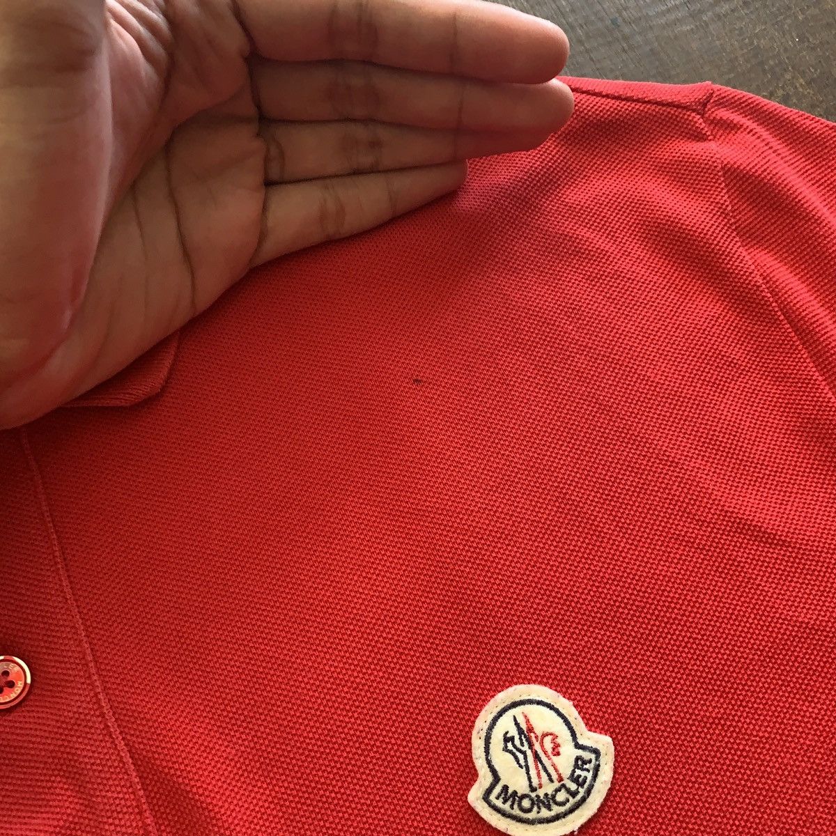 Moncler Moncler Polo Shirt Size US XL / EU 56 / 4 - 9 Thumbnail