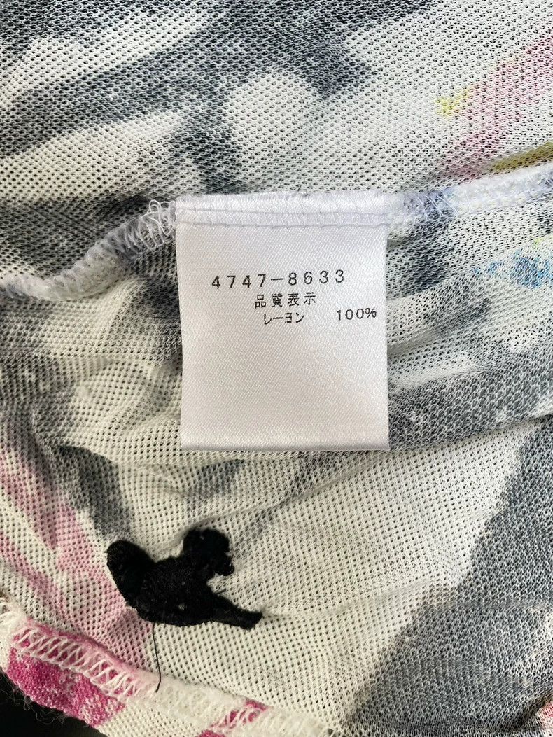Vivienne Westwood Vivienne Westwood 07 SS Crayon Graffiti Mesh T-Shirt 2504-N Size US M / EU 48-50 / 2 - 8 Thumbnail