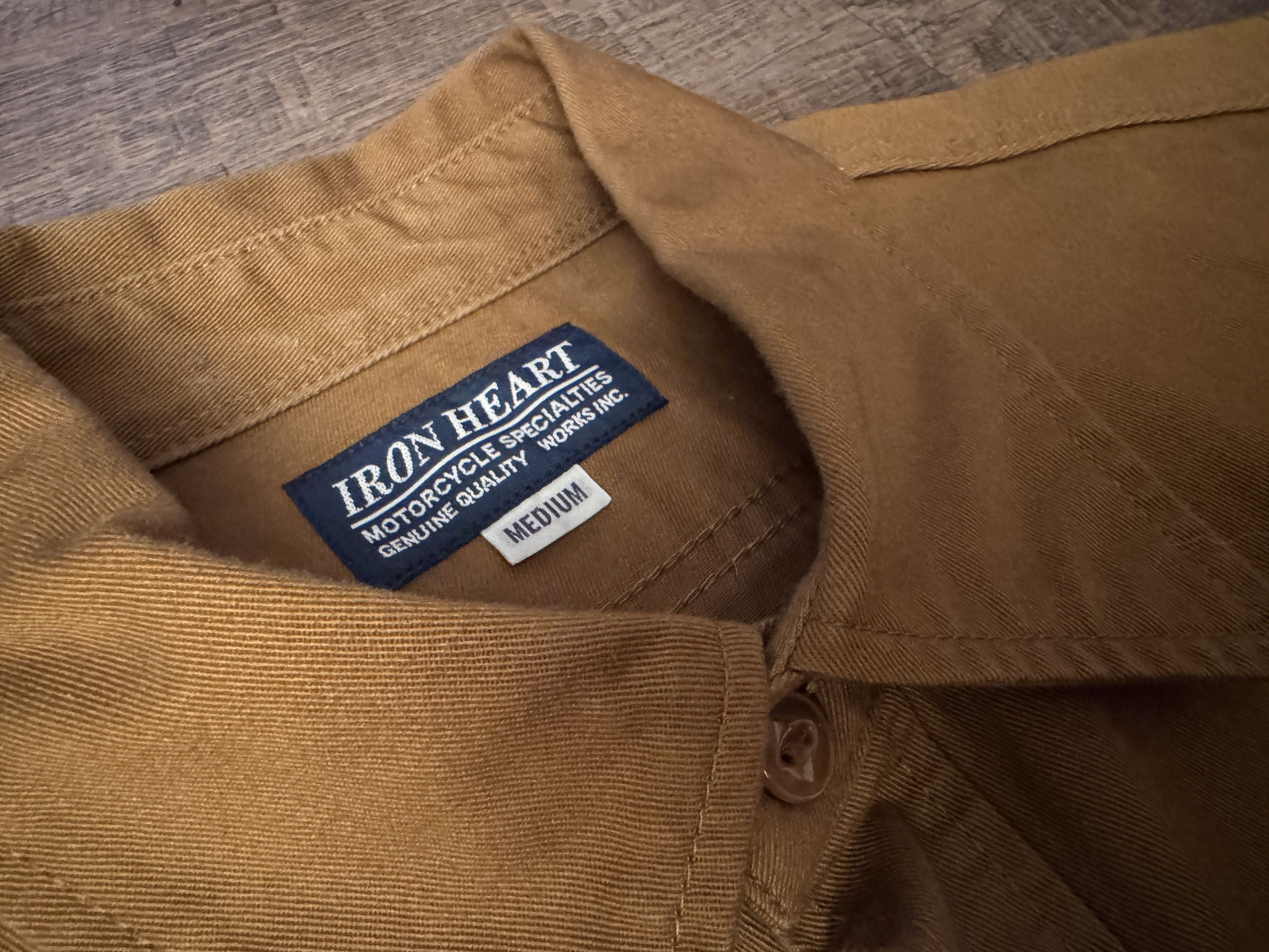 Iron Heart 7oz Chino Work Shirt | Grailed