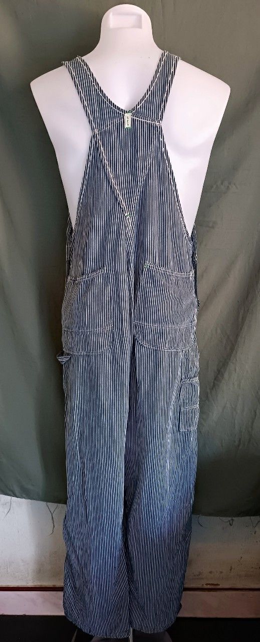 Other Vintage 1950s KEY Imperial Sanforized Hickory Overalls. Size US 34 / EU 50 - 9 Thumbnail