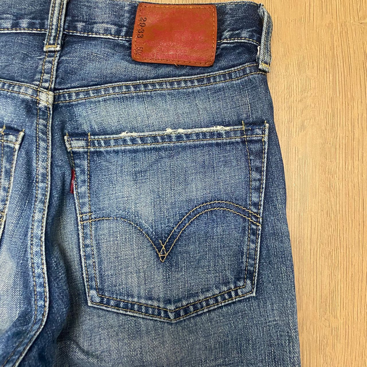 Levi's Vintage Levis 502 Distressed Denim Kurt Cobain Style Size US 28 / EU 44 - 13 Thumbnail