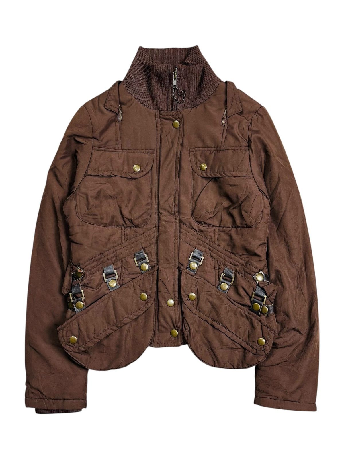 Le Grande Bleu (L.G.B.) 2000s Praia - Apocalypse Style Suspender Jacket Size US M / EU 48-50 / 2 - 2 Thumbnail