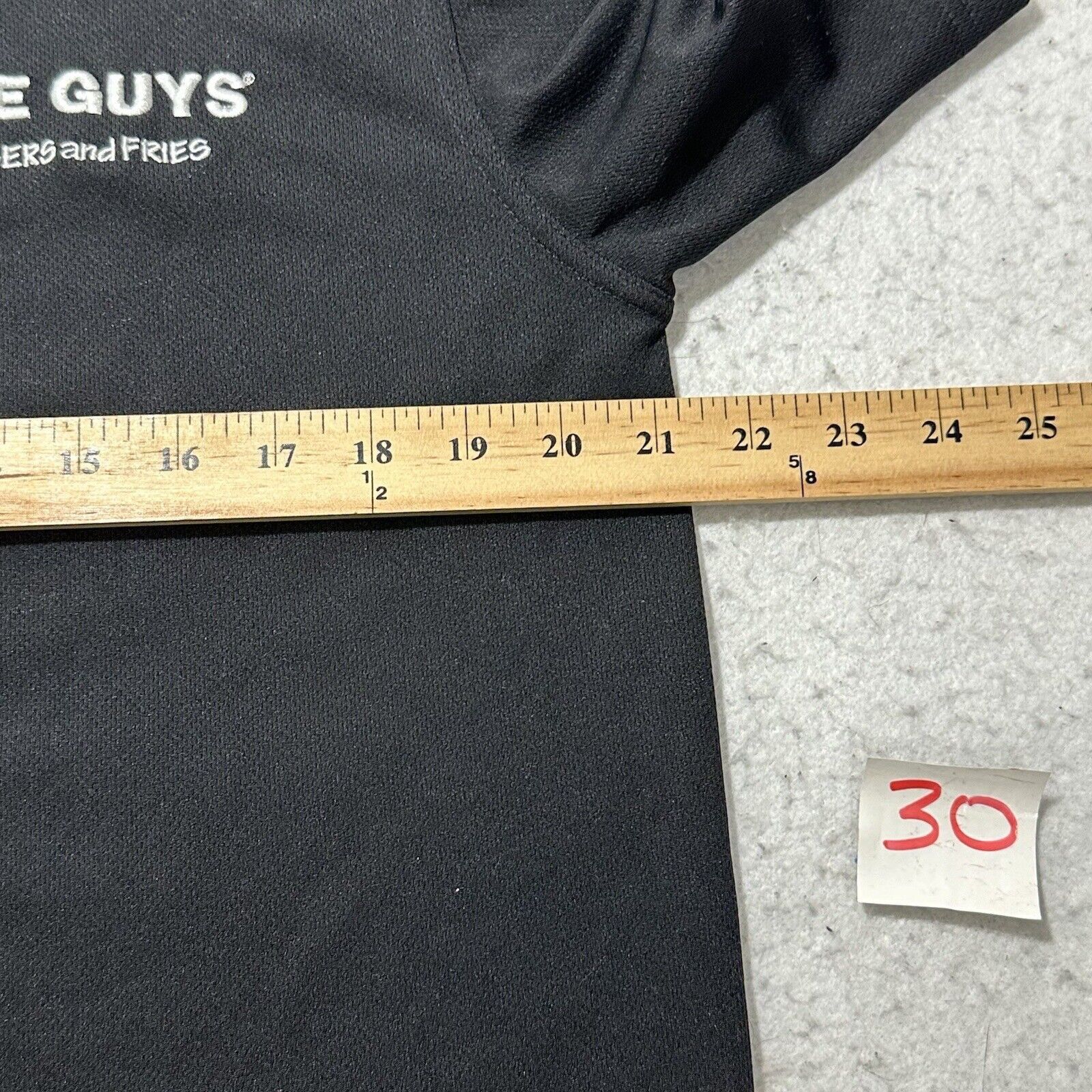 Other Five Guys Burgers & Fries Medium Black Polo Shirt Employee Size US M / EU 48-50 / 2 - 8 Thumbnail