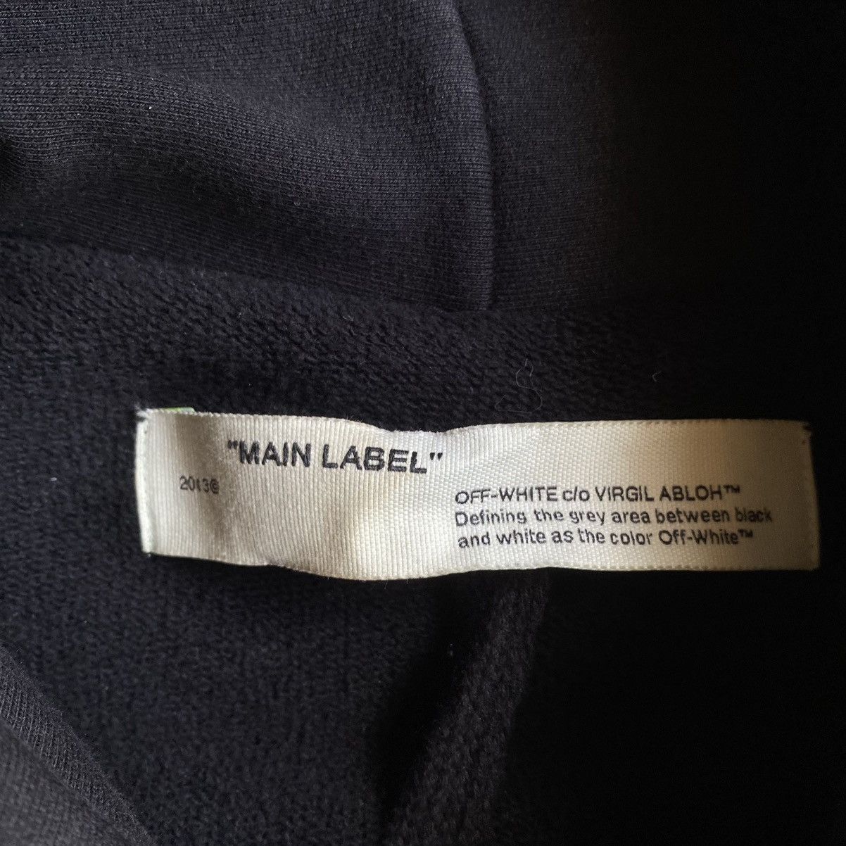 Off-White FW19-20 Incompiuto Layer Hoodie Size US XL / EU 56 / 4 - 14 Thumbnail