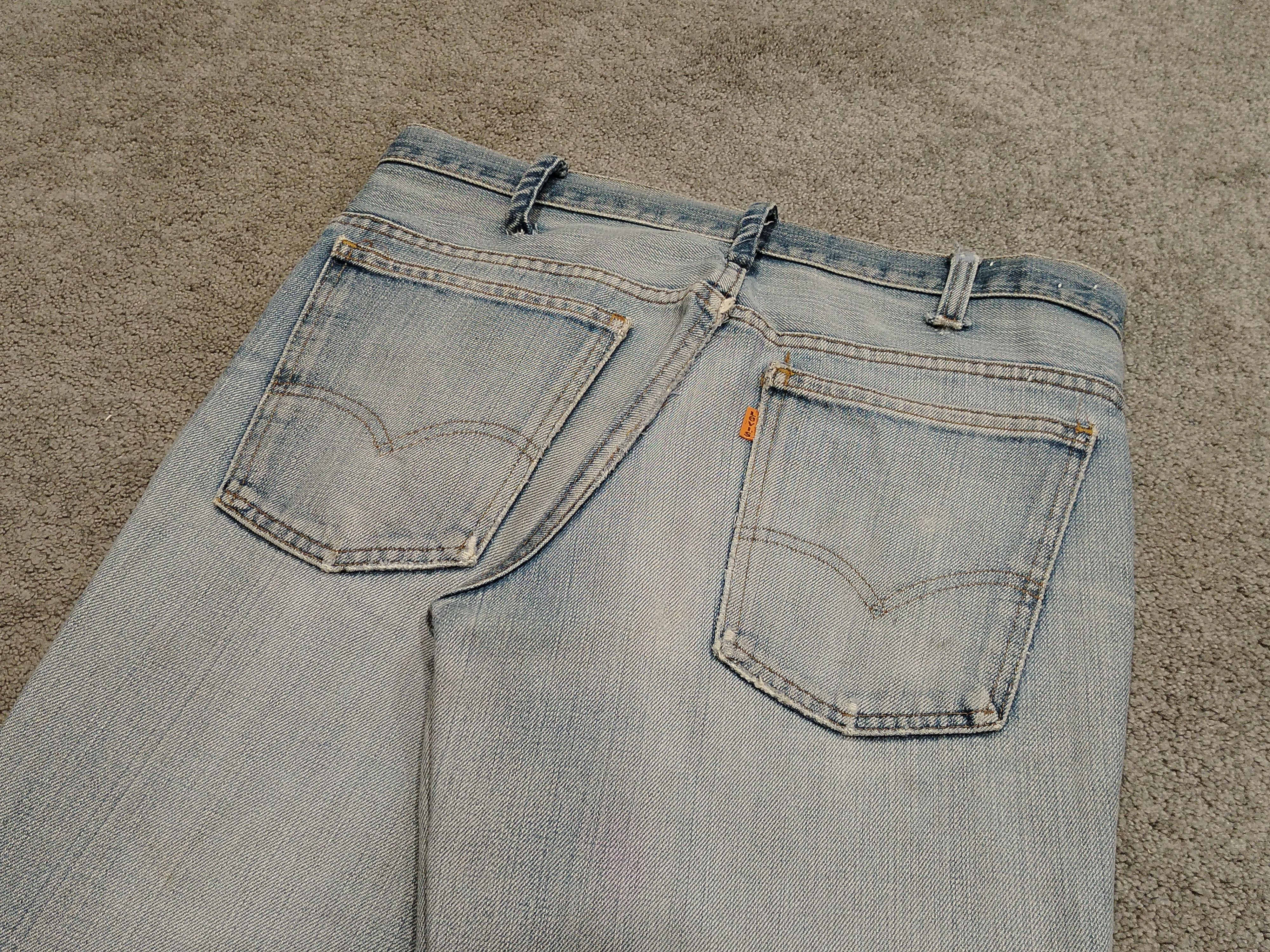 Levi's Levis 684 Jeans Bell Bottom Flare bootcut Talon #8 Size US 32 / EU 48 - 19 Thumbnail