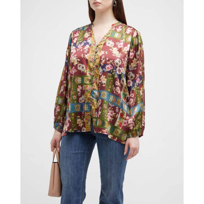 Johnny Was Lauriel Lydia Blouse In Multi | Grailed