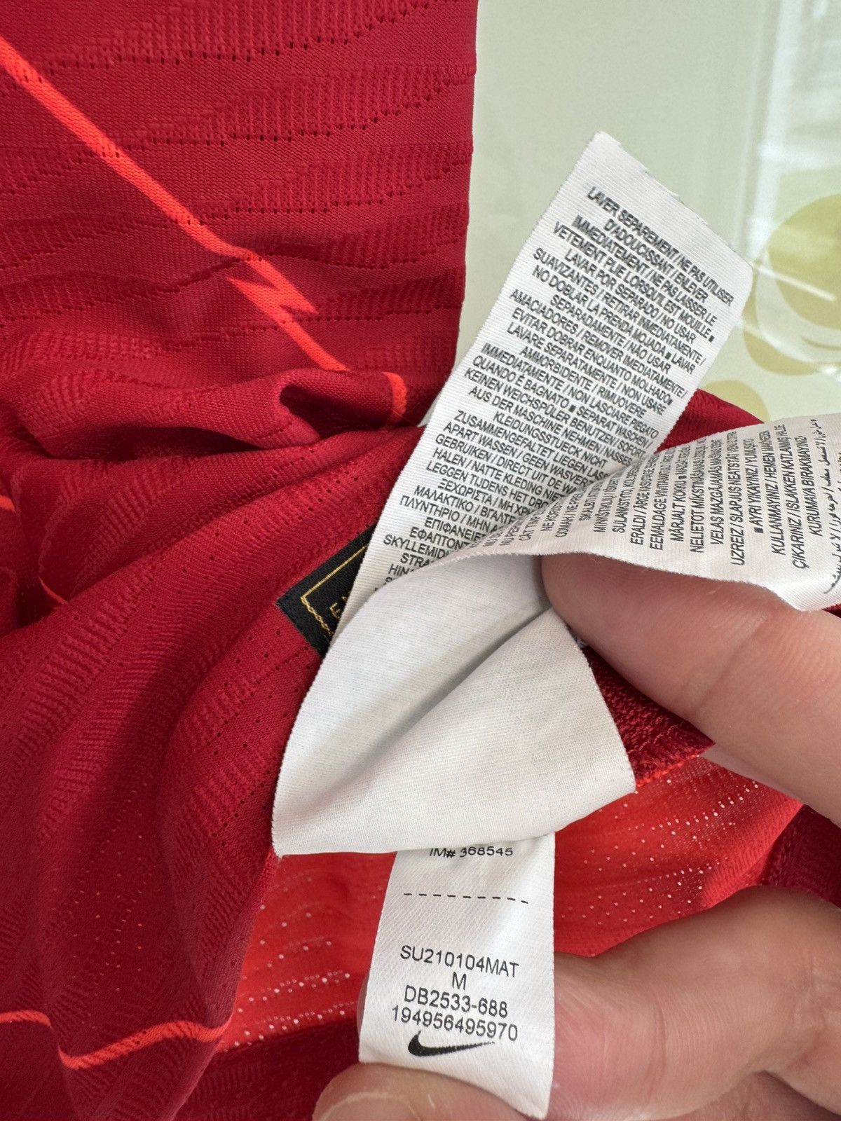 Nike Liverpool 2021-2022 Home Dri-Fit ADV Soccer Jersey Kit Shirt Size US M / EU 48-50 / 2 - 15 Thumbnail