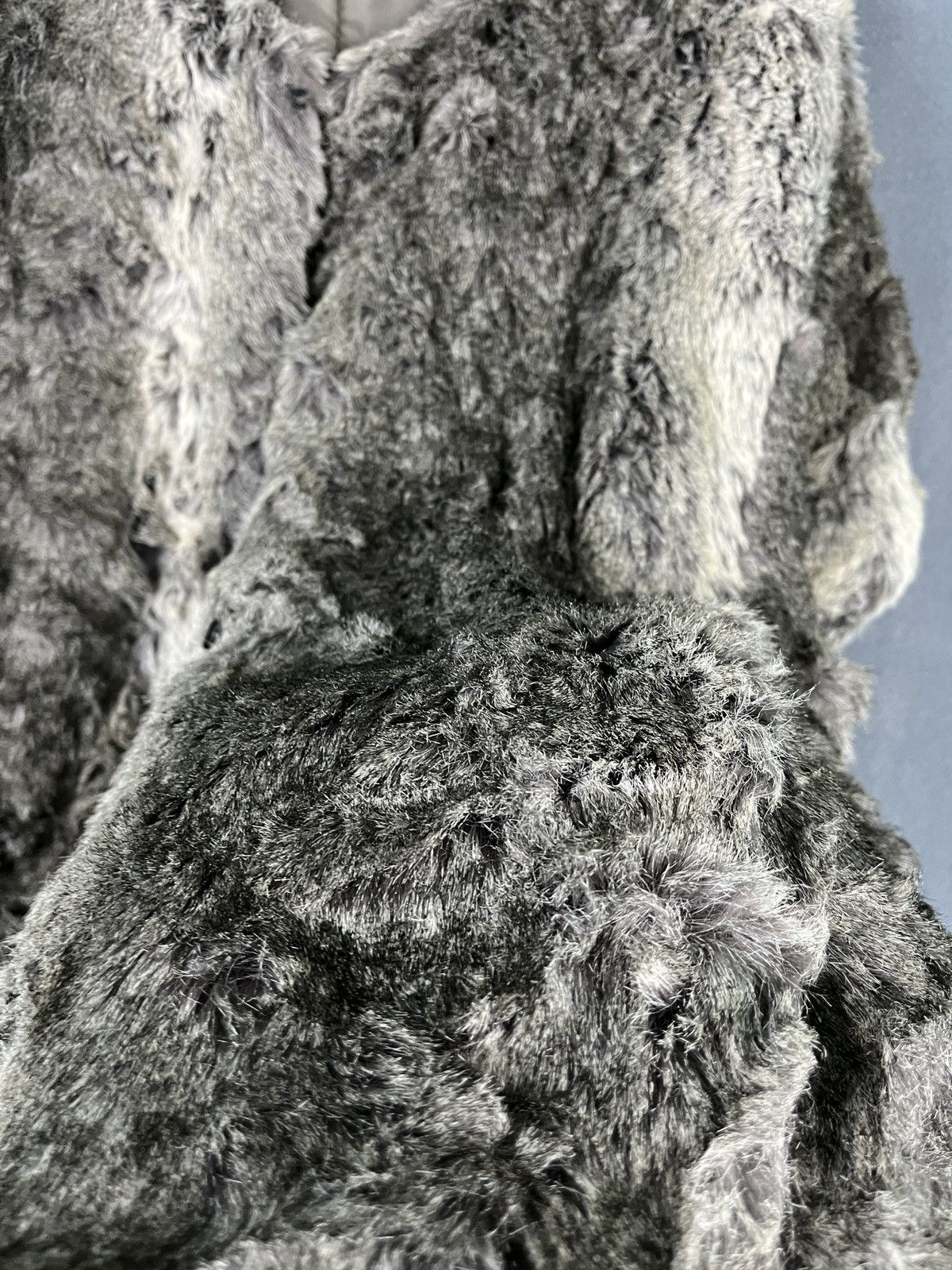 Hysteric Glamour × If Six Was Nine × Japanese Brand NWT $380 Full Faux Fur Short Sleeves Coat Size ONE SIZE - 7 Thumbnail