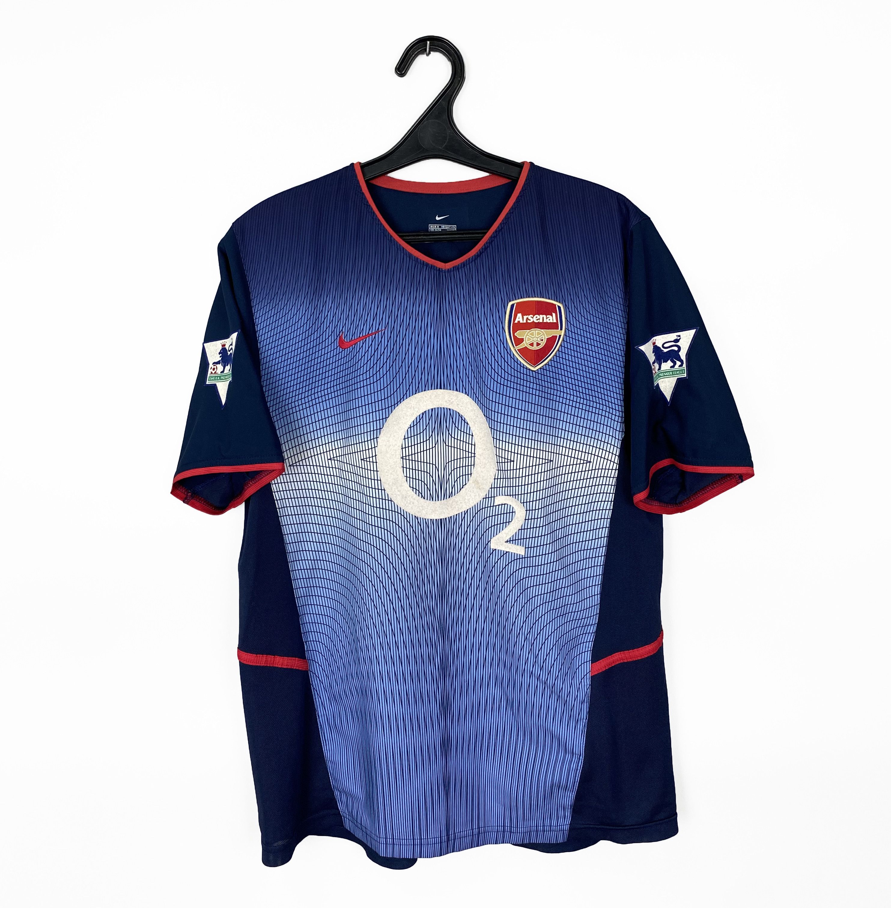 Nike Vintage Nike ARSENAL FC LJUNGBERG 8 2002/03 Away Football Size US S / EU 44-46 / 1 - 3 Thumbnail