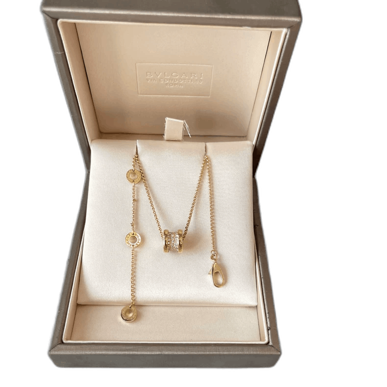 Bvlgari Bvlgari Diamond Spring Necklace 18K Gold Size ONE SIZE - 1 Thumbnail