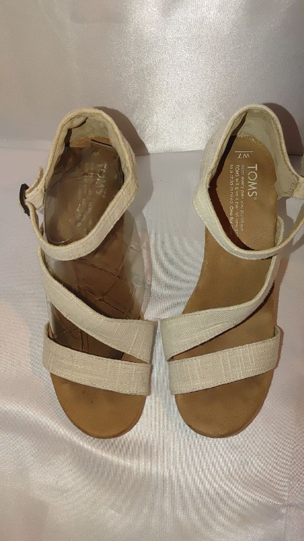 Toms Toms Clarissa Cork Wedge Sandal Size 7W Size US 7 / IT 37 - 5 Thumbnail