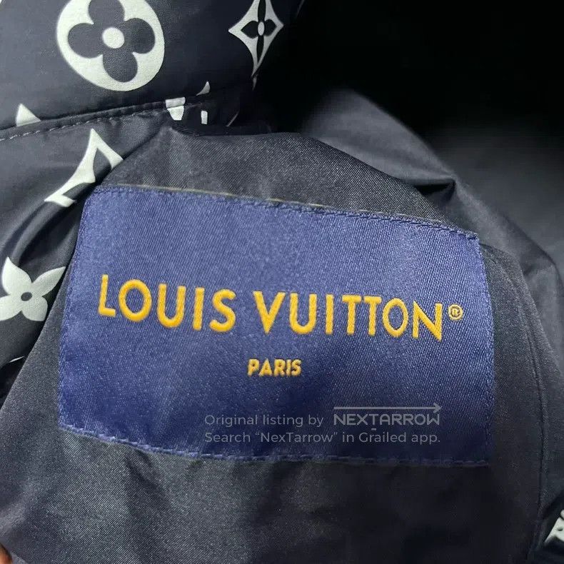 Louis Vuitton Louis Vuitton Gray Logo monogrammed color-block stand-up c Size US S / EU 44-46 / 1 - 2 Thumbnail