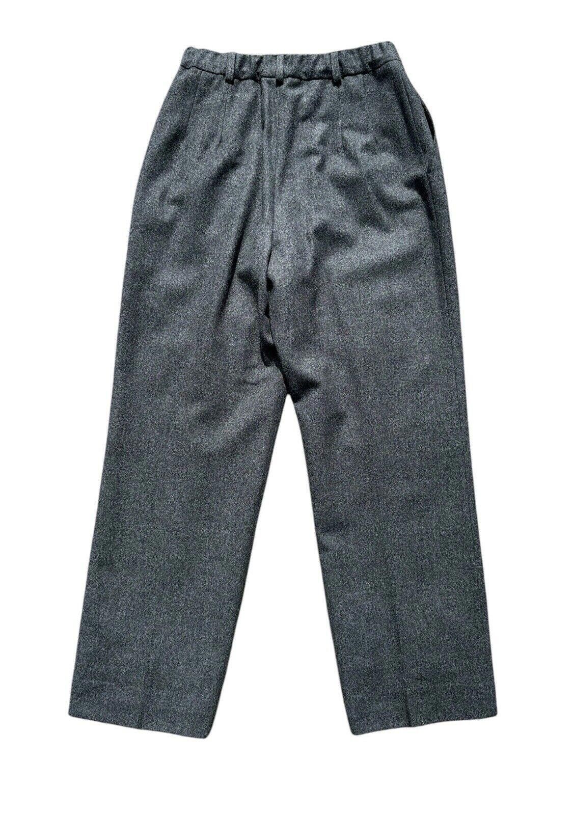 Pendleton Vintage Pendleton Petite Womens Grey Wool Slacks Pants 12 Size 34" / US 12 / IT 48 - 2 Thumbnail