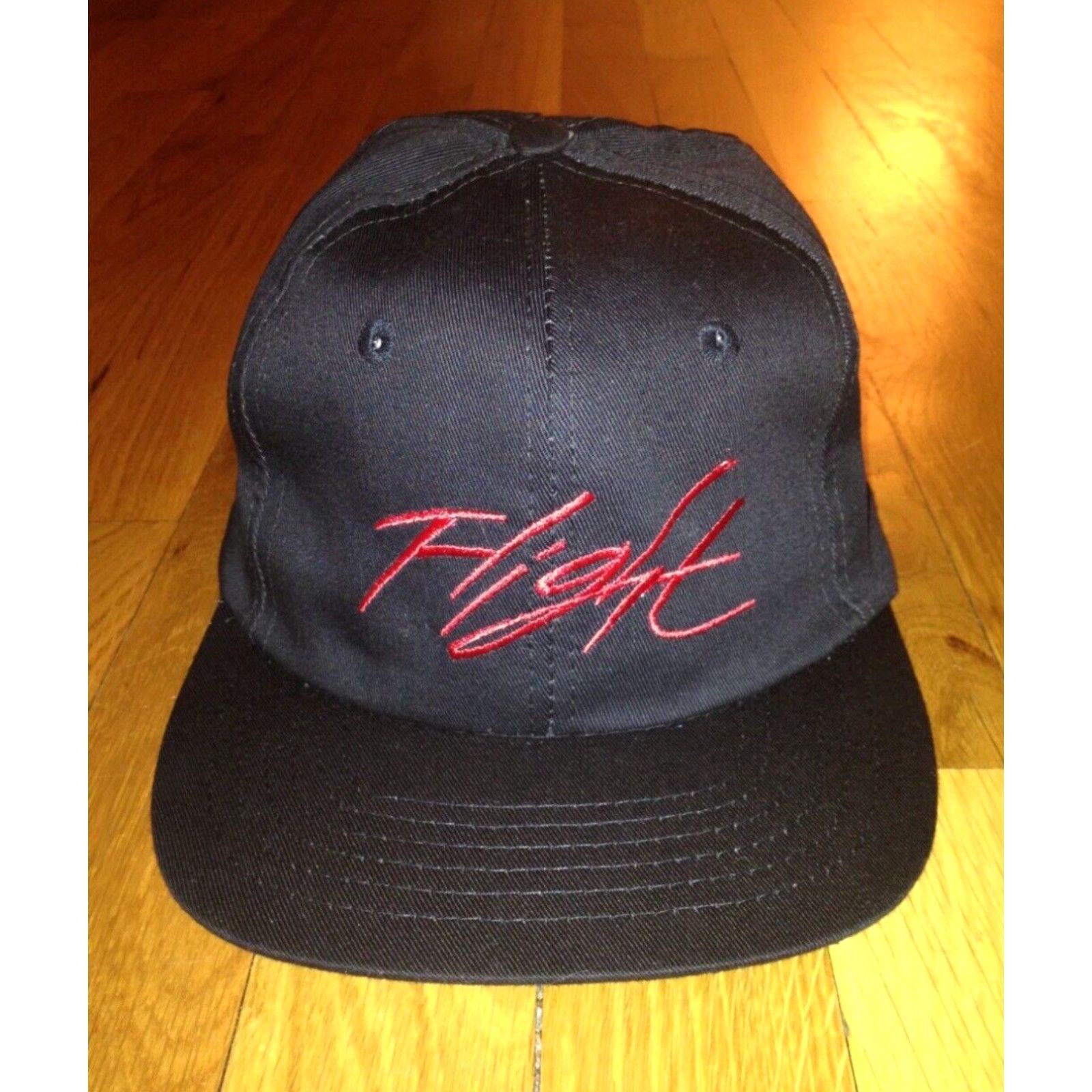image of Vintage Nike Flight Zip Back Hat Cap Adult Osfa Deadstock NWOT 90's Jordan Air in White, Men's
