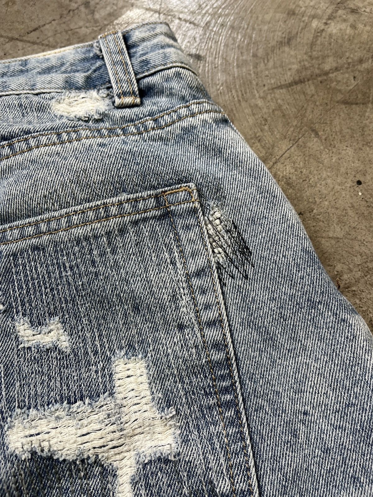 Other Still Water Distressed Reworked Denim Jeans (unisex) Size US 29 - 15 Thumbnail