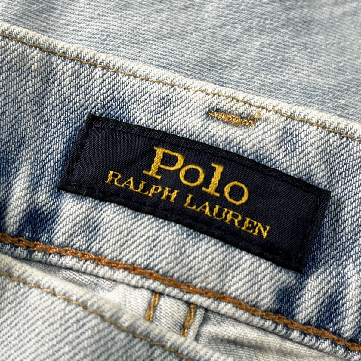 Vintage Vintage Flared Polo Ralph Lauren Denim Jeans Size US 29 - 16 Thumbnail