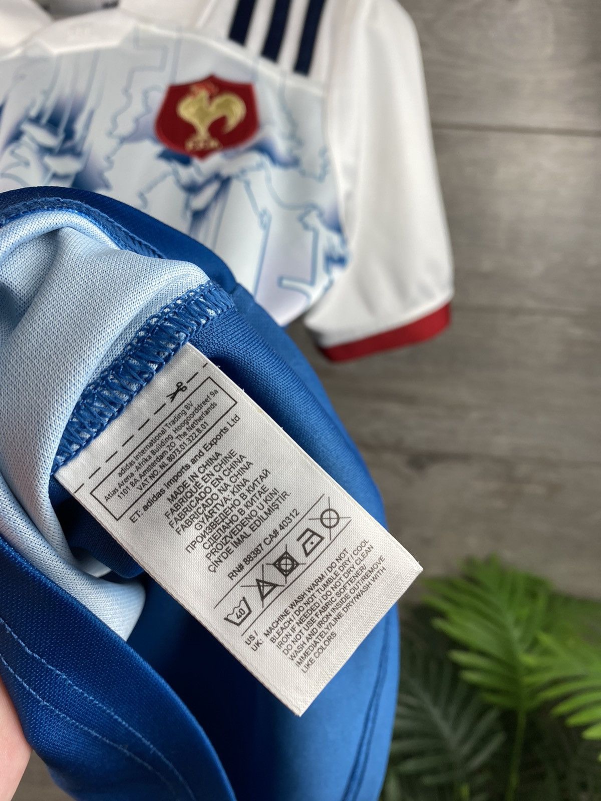 Adidas FRANCE RUGBY SEVEN 2016-2017 jersey shirt Adidas Size US XS / EU 42 / 0 - 9 Thumbnail