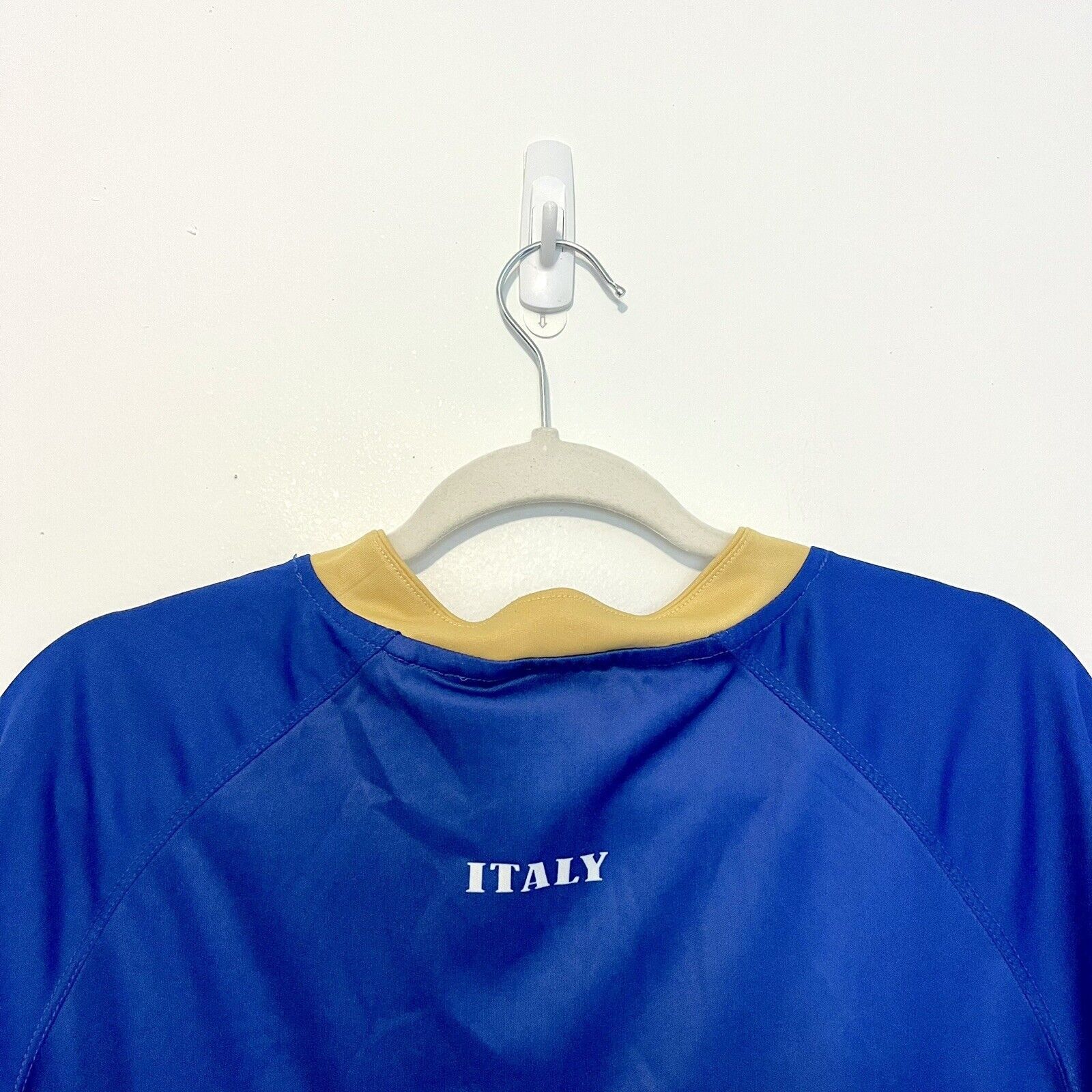 Vintage VTG Drako Original Italy Jersey Soccer Azzuri Y2K Sz L Size US L / EU 52-54 / 3 - 4 Thumbnail