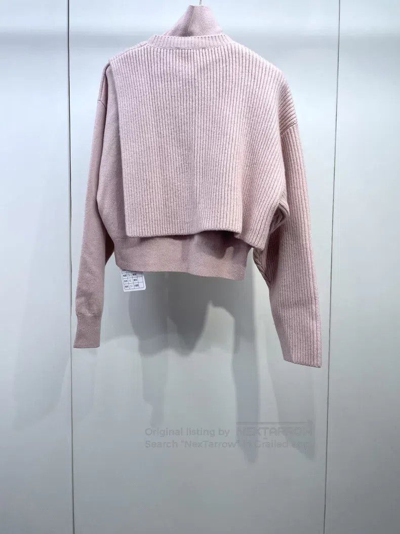 Fendi Fendi Pink Double F Logo Turtleneck Size XXS / US 00 / IT 34 - 2 Thumbnail