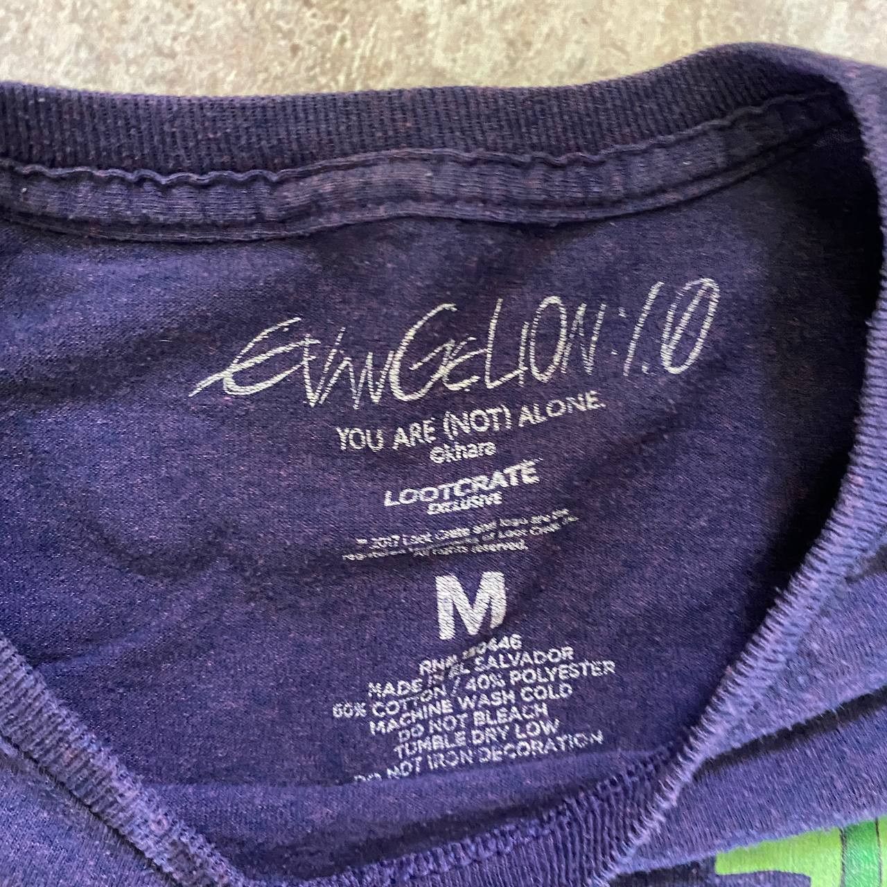 Anime VINTAGE NEON GENESIS EVANGELION ANIME T SHIRT 199 Size US M / EU 48-50 / 2 - 3 Thumbnail