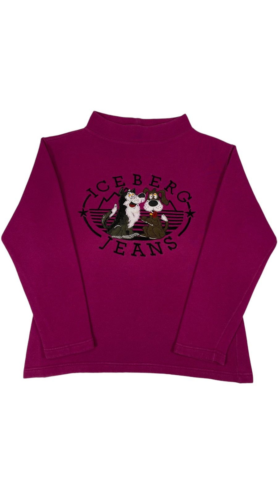 Iceberg 80s 🔥LASTDROP🔥 90s Iceberg Jeans History Dogs Sweatshirt Size M / US 6-8 / IT 42-44 - 1 Thumbnail