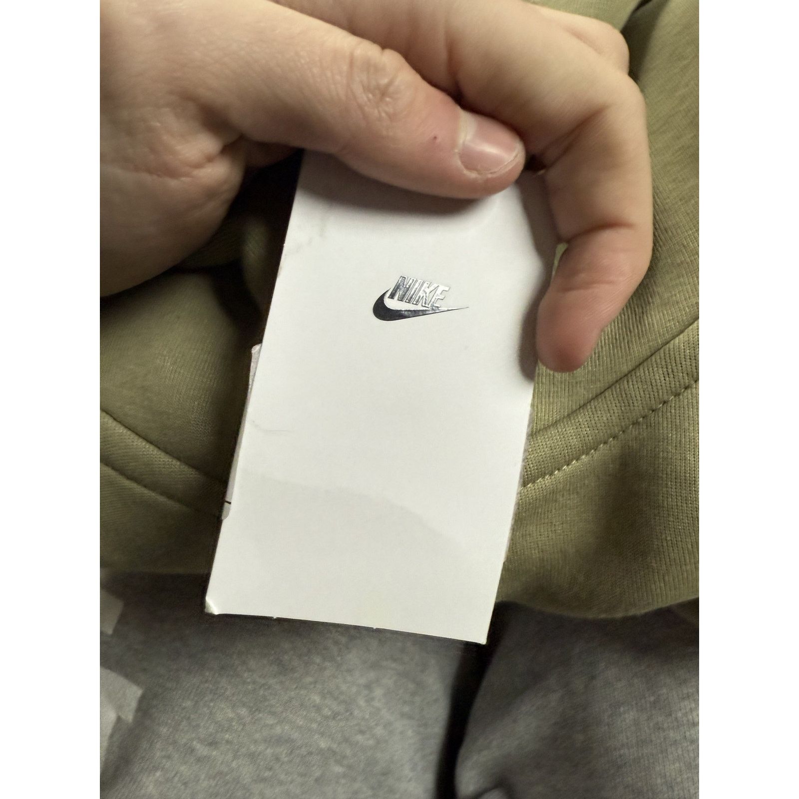 Nike Nike Tech Zip Up Olive New XL With Tags Size US XL / EU 56 / 4 - 3 Thumbnail