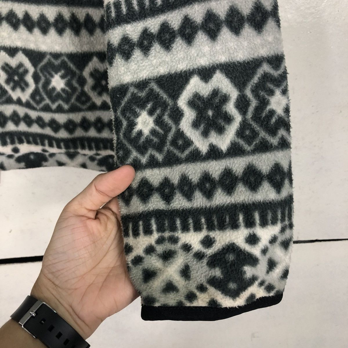 L.L. Bean 🔥VINTAGE ZIPPER FLEECE JACKET L.L.BEAN FREEPORT NAVAJO AZTEC Size US M / EU 48-50 / 2 - 17 Thumbnail