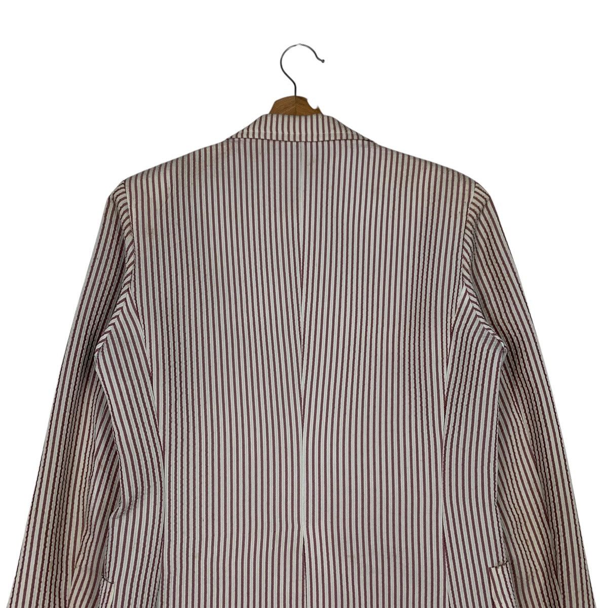 Pierre Cardin PIERRE CARDIN Striped Suit Jacket Blazers #2167-C95 Size US S / EU 44-46 / 1 - 8 Thumbnail