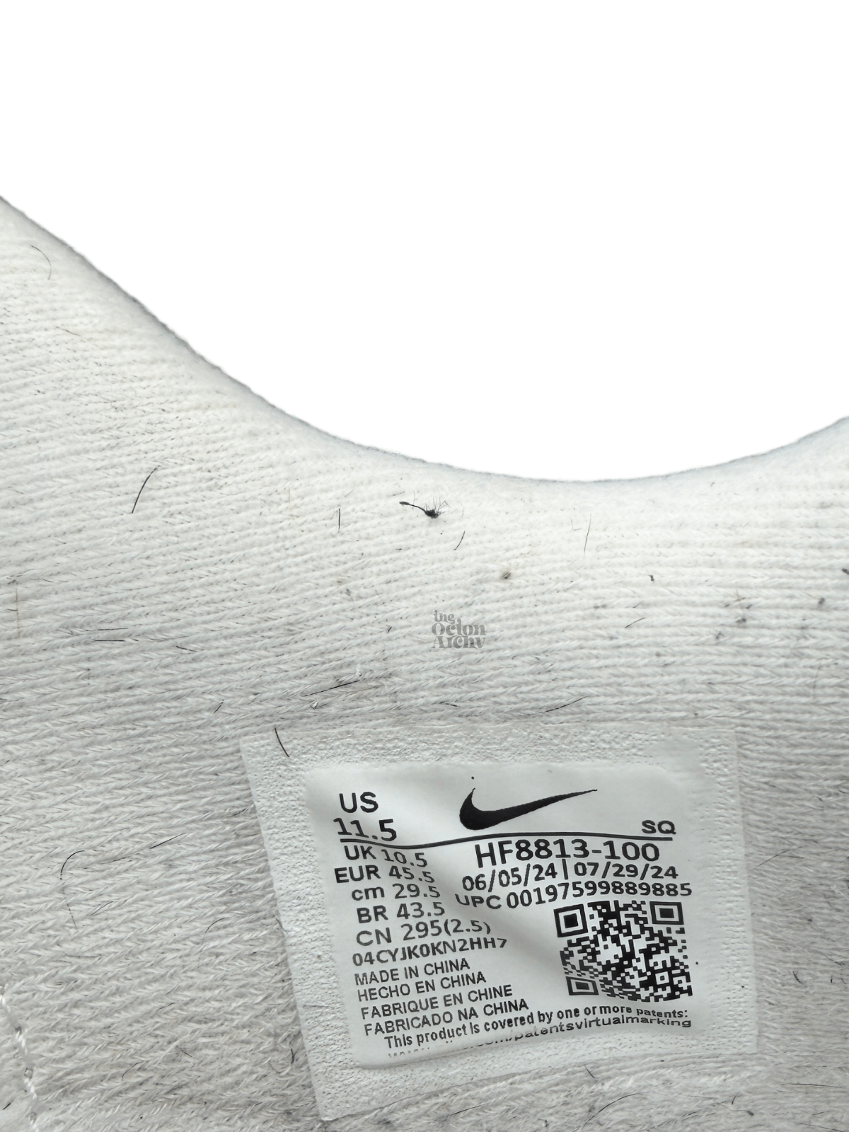 Nike × Supreme Supreme x 2025 Nike Air Max 1 87 SP HF8813-100 Triple White Size US 11.5 / EU 44-45 - 9 Thumbnail