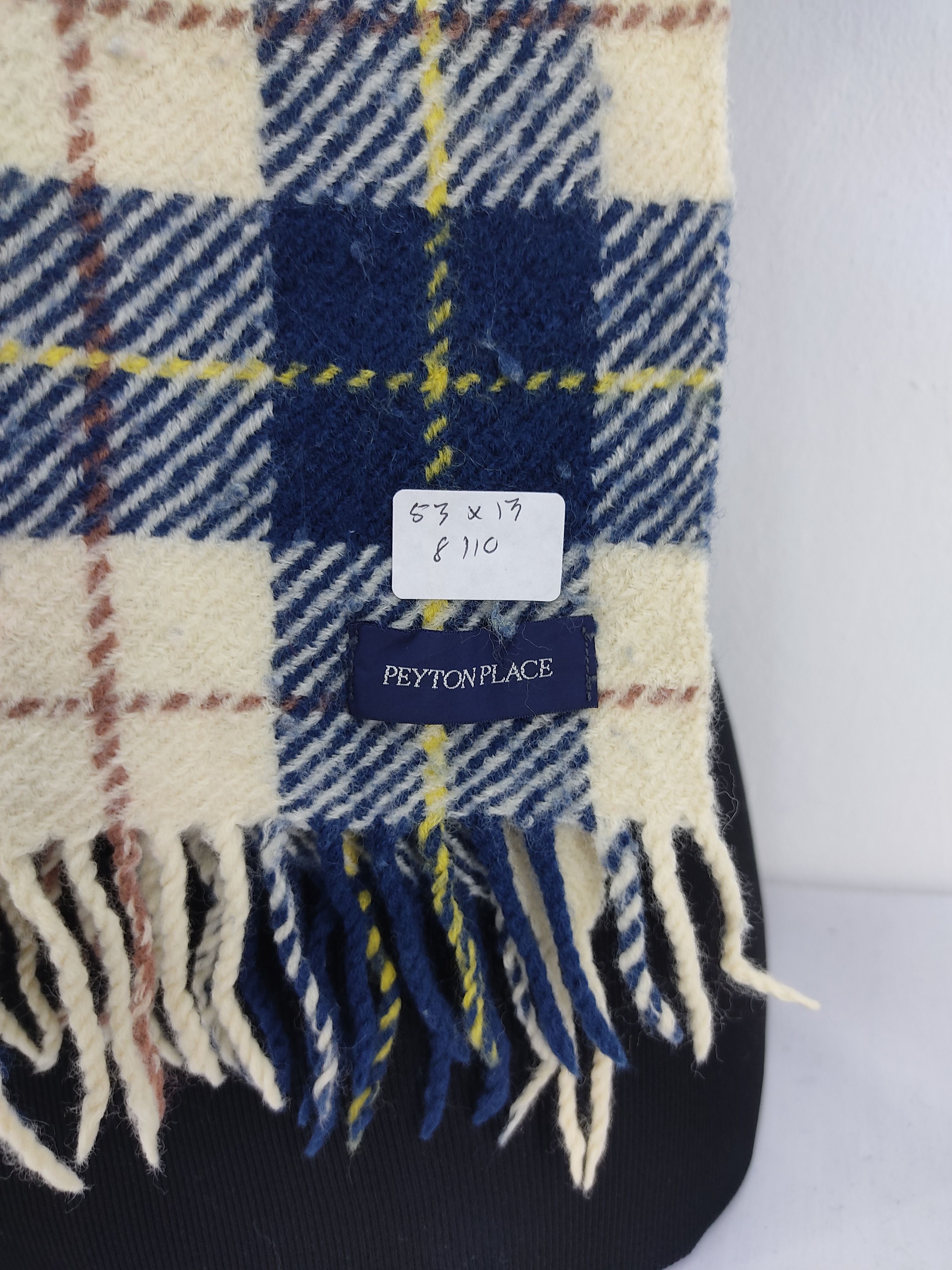PPFM Peyton Place Plaid Scarf / Muffler / Neckwear Size ONE SIZE - 2 Thumbnail