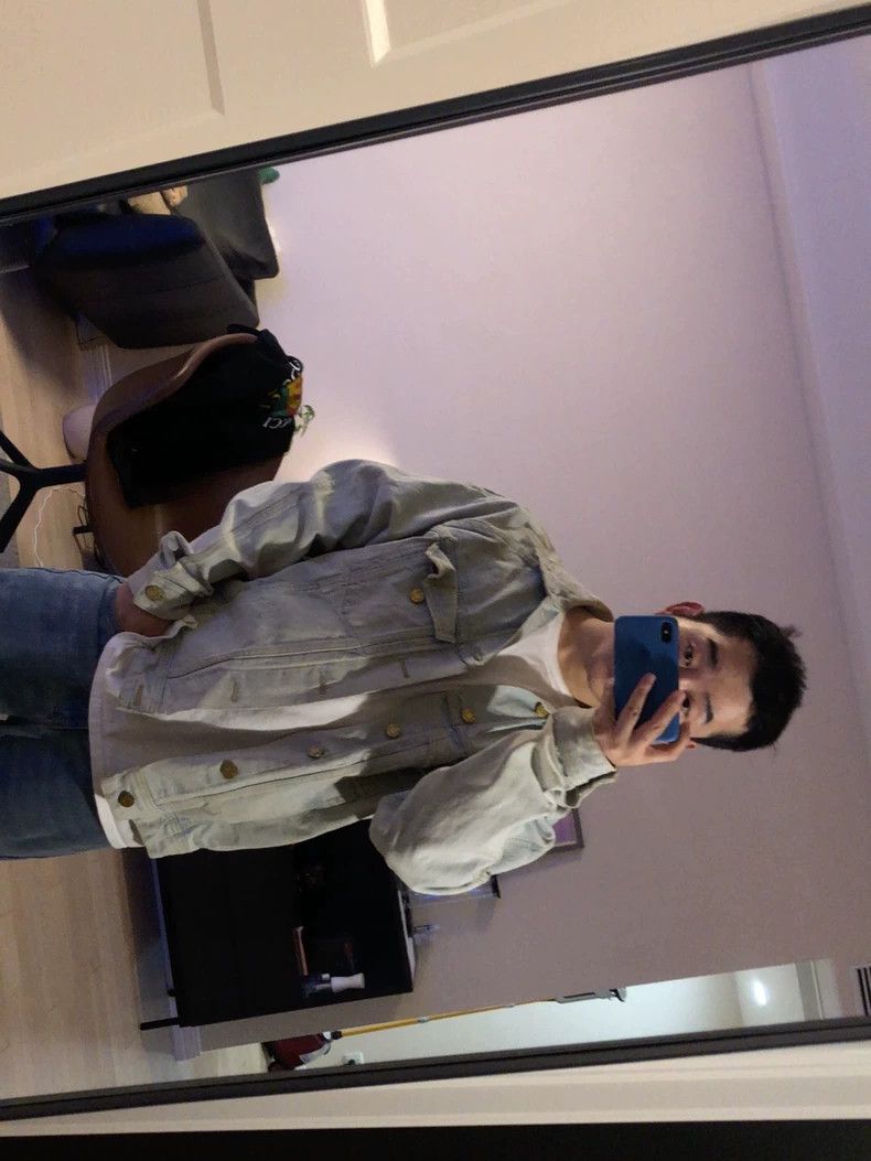 Fear of God FEAR OF GOD Washed Denim Jacket - dmc Size US S / EU 44-46 / 1 - 1 Thumbnail