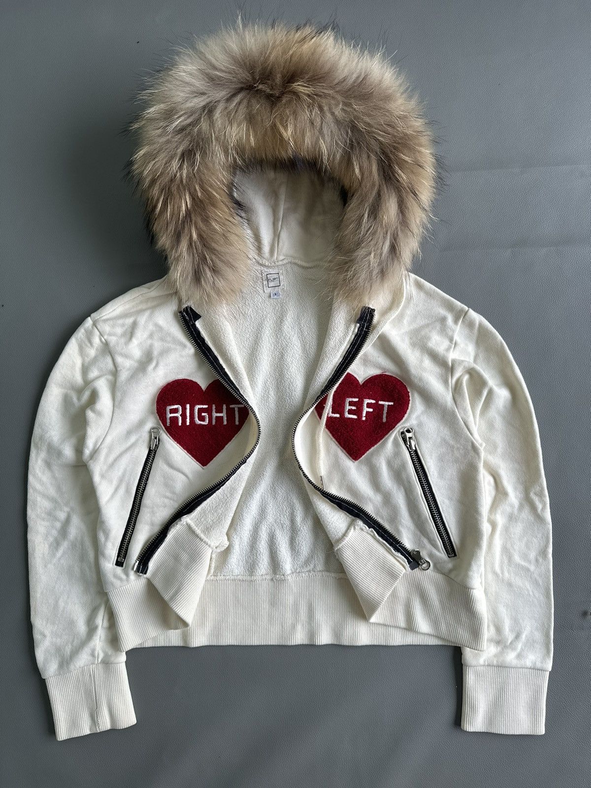If Six Was Nine FLIRT LGB CROPPED STYLE FUR ZIP HOODIE IFSIX LGB STYLE Size US M / EU 48-50 / 2 - 5 Thumbnail