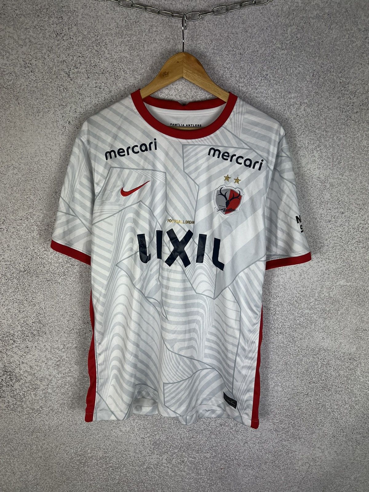 Nike Nike Kashima Antlers Soccer Jersey Football Shirt Size US XL / EU 56 / 4 - 1 Thumbnail