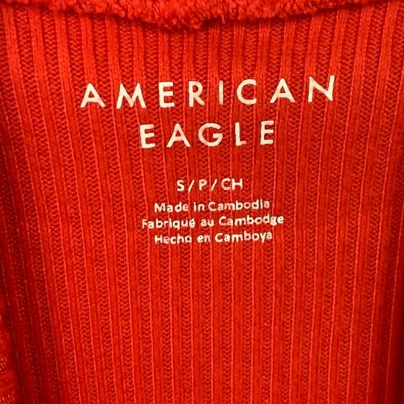 American Eagle Outfitters 2 New American Eagle Womens Small Button Ribbed Sweaters Size S / US 4 / IT 40 - 3 Thumbnail