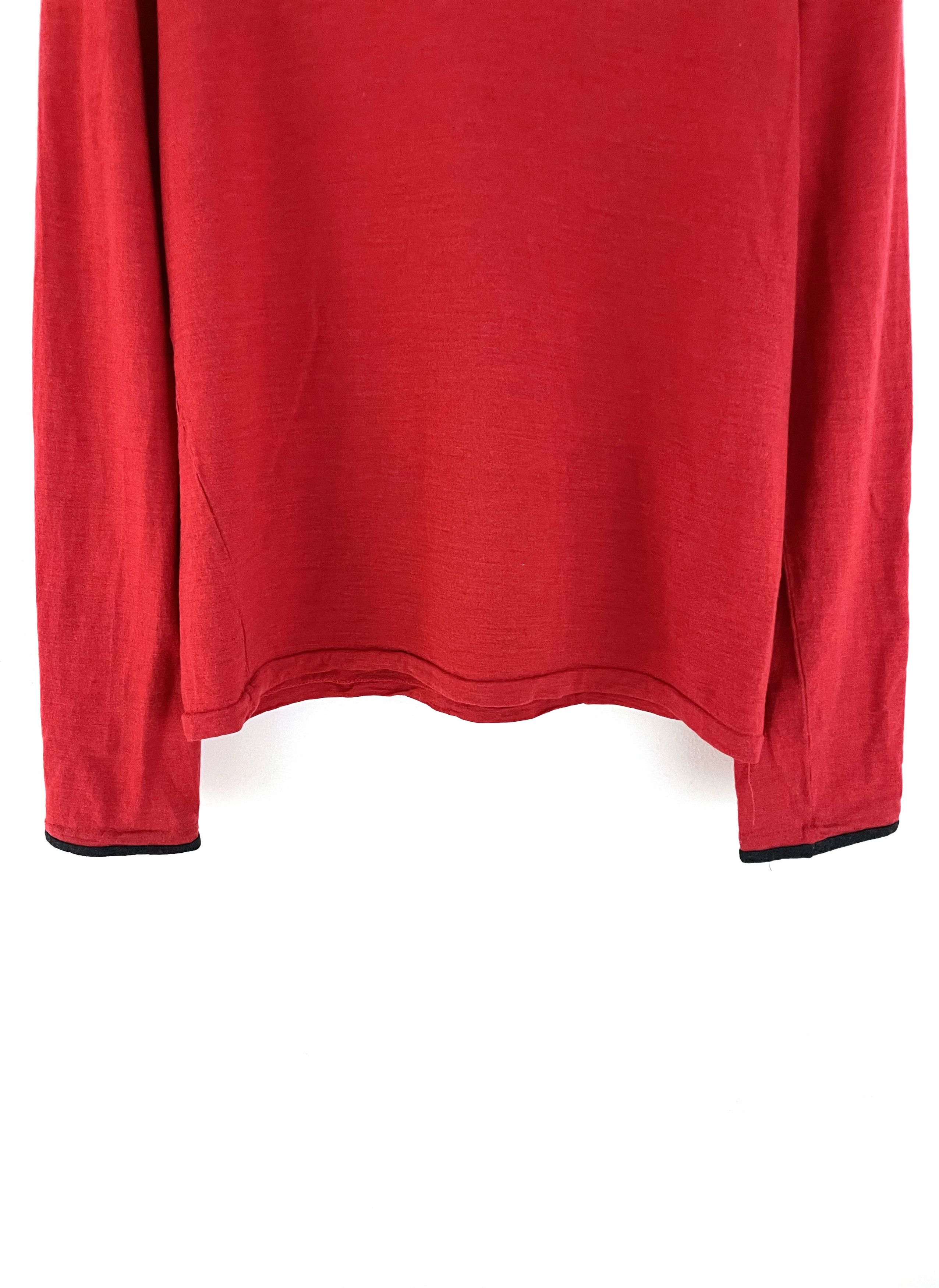 Yohji Yamamoto AW94 Trim Wool Longsleeve Size US L / EU 52-54 / 3 - 4 Thumbnail