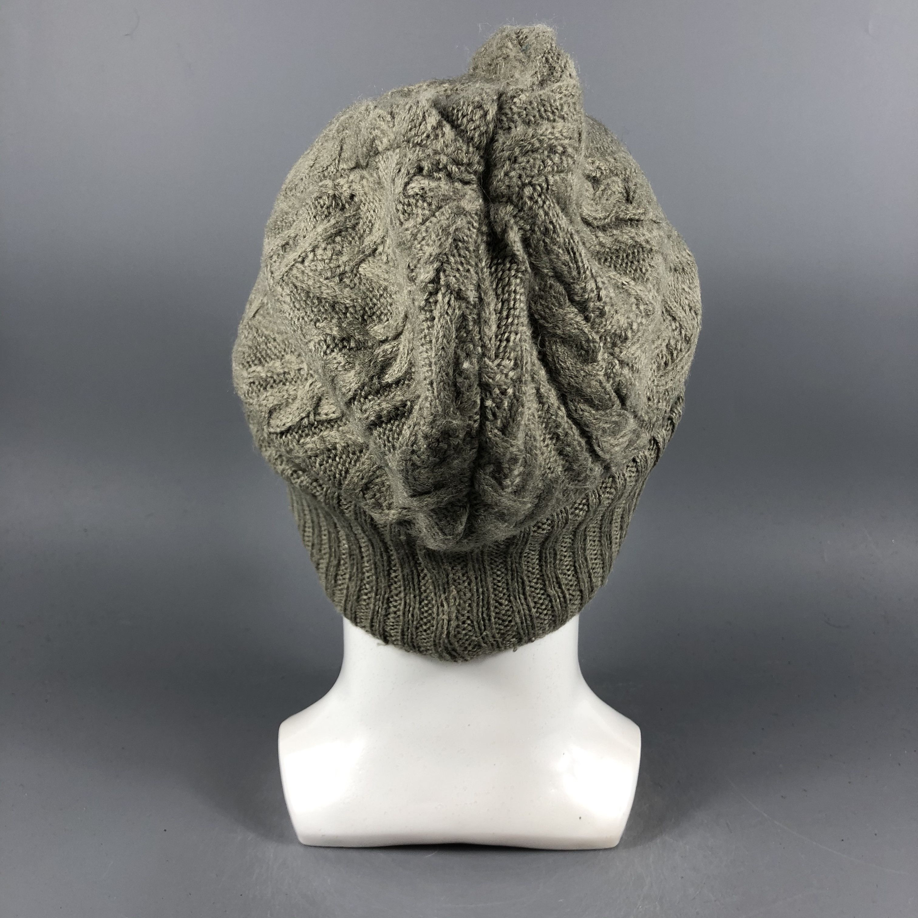 Aran Isles Knitwear × Vintage Aran Isle Beanie Snow Hat Snow Cap -D1119 Size ONE SIZE - 2 Thumbnail