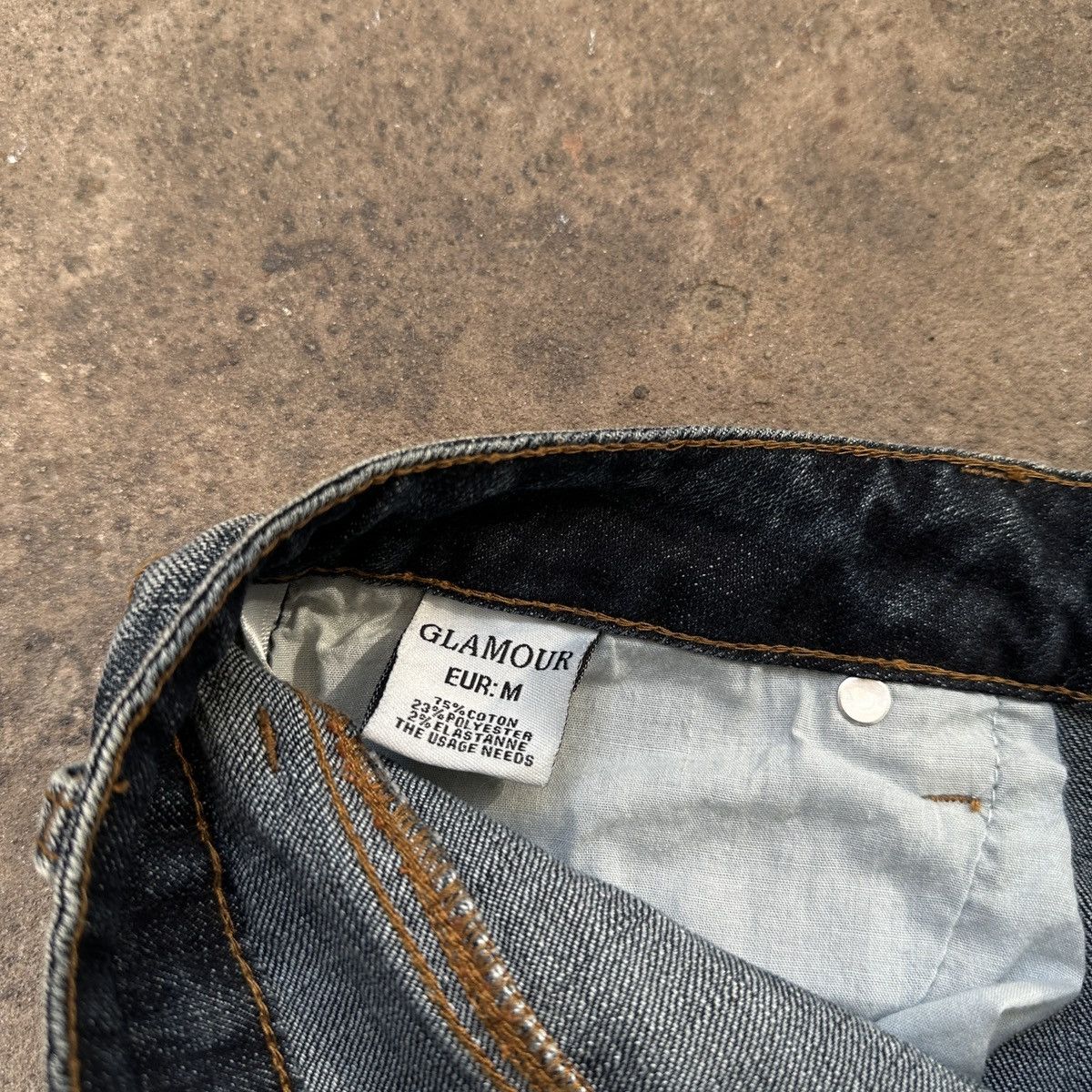 Beauty Beast × Vintage Vintage Glamour Extra Flared Denim Size 26" / US 2 / IT 38 - 8 Thumbnail