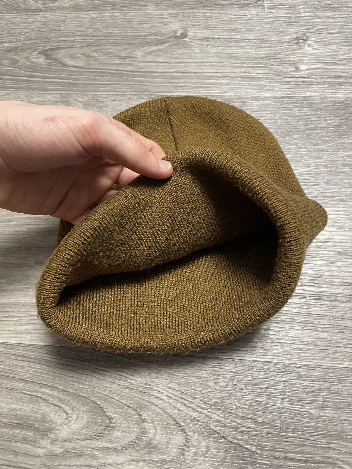 Carhartt Vintage Carhartt Brown Arcylic Watch Hat Beanie Size ONE SIZE - 8 Thumbnail