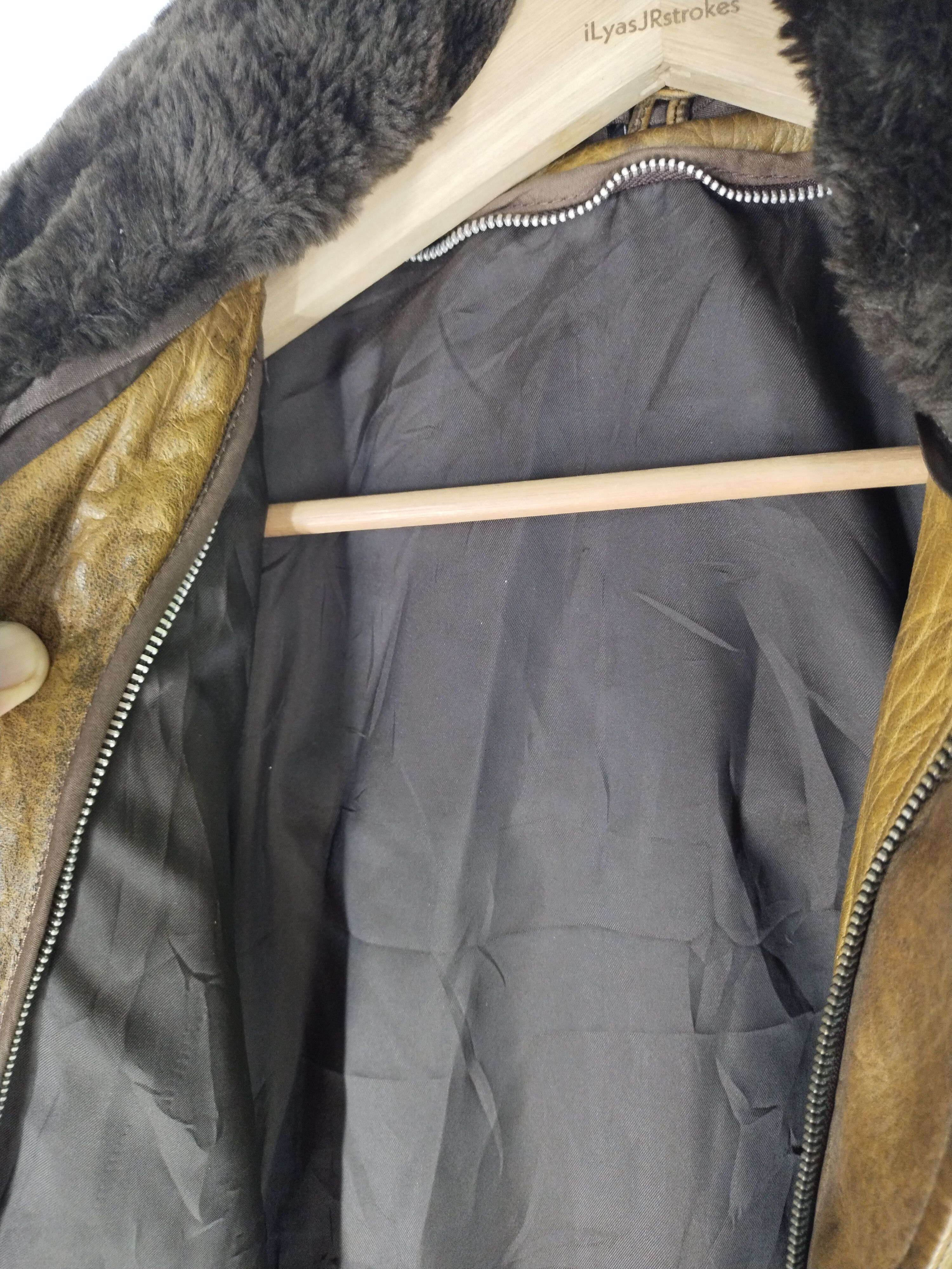 Vintage Vintage Leather Motorcycle Jacket Size US L / EU 52-54 / 3 - 7 Thumbnail