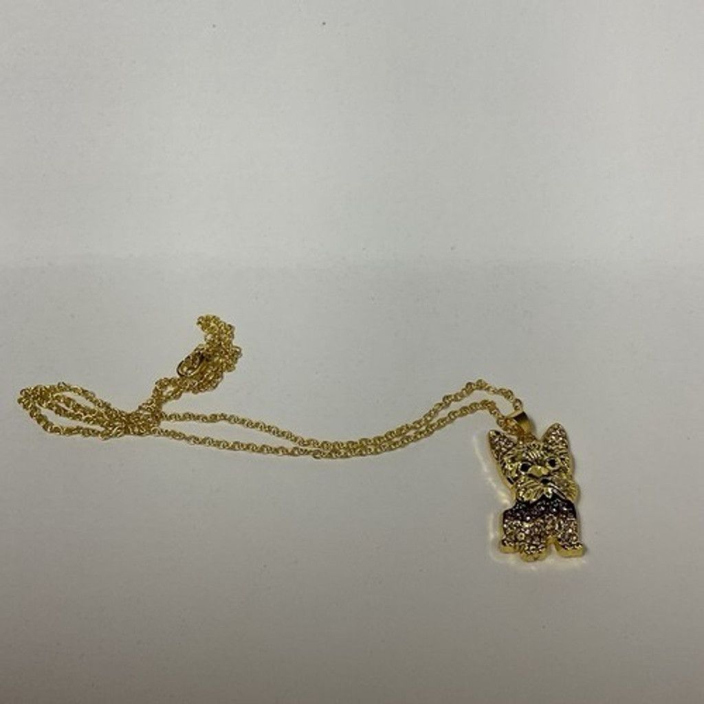 The Unbranded Brand NWT Gold Necklace With Poodle Charm Pet Puppy Jewelry Gift Size ONE SIZE - 7 Thumbnail