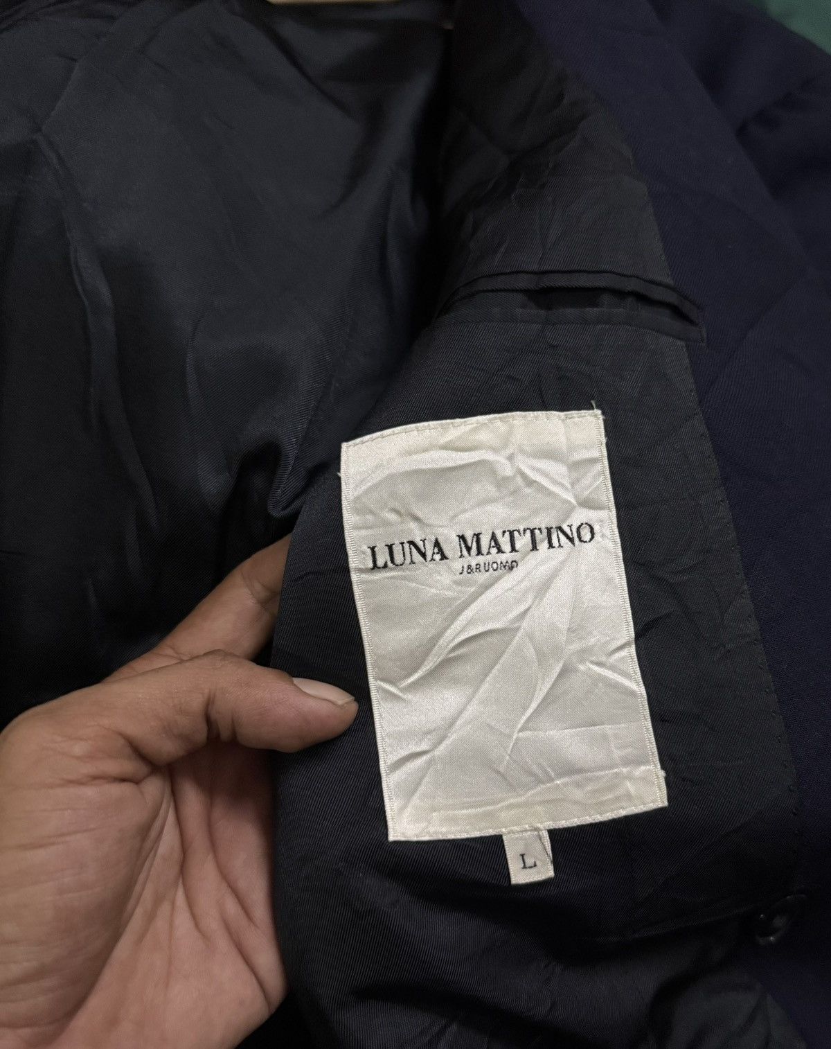 Japanese Brand Vintage Blazers RARE LUNA MATTINO Size 40L - 5 Thumbnail