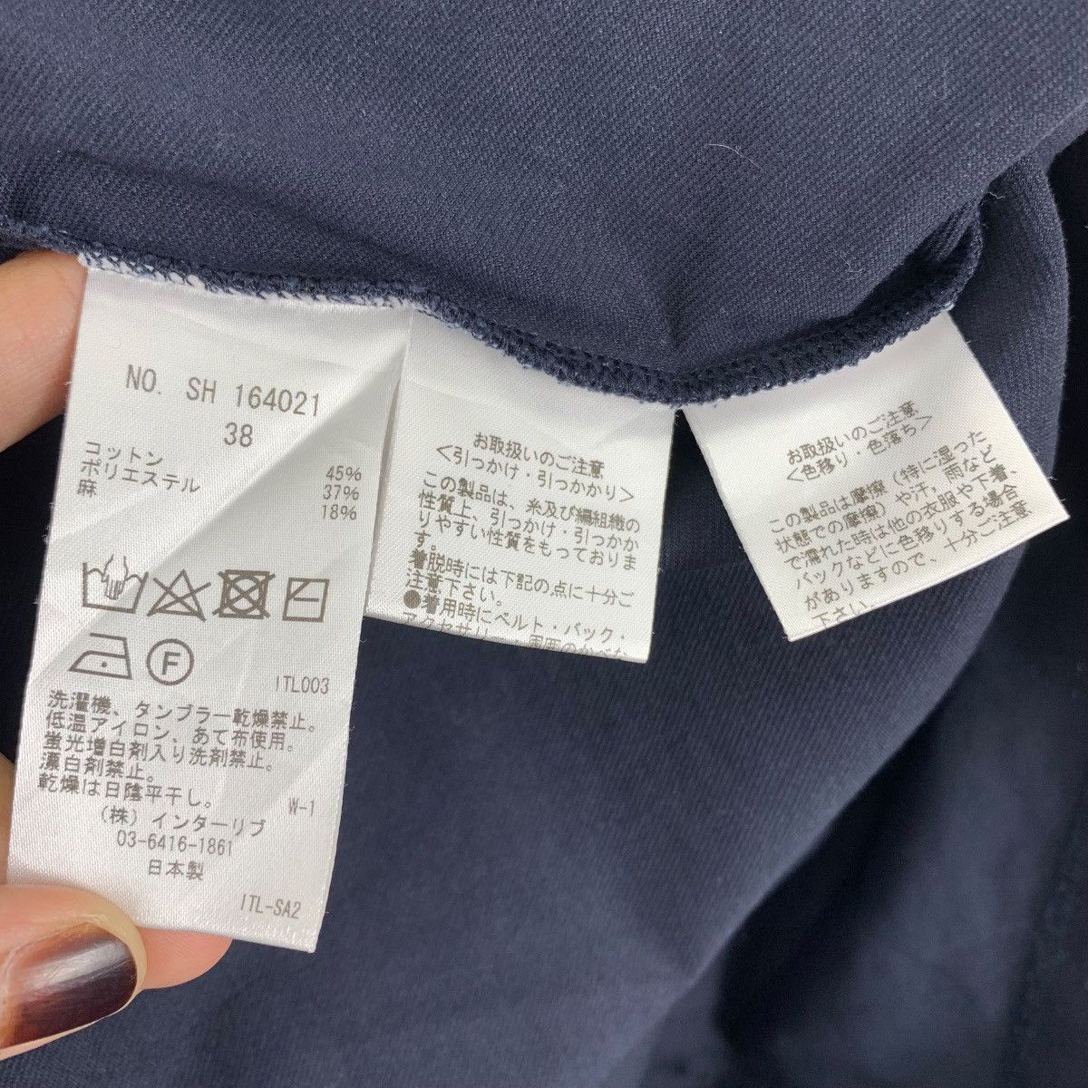 Japanese Brand SACRA Japanese Brand Crew Neck Short Sleeve Tshirt Size M / US 6-8 / IT 42-44 - 6 Thumbnail