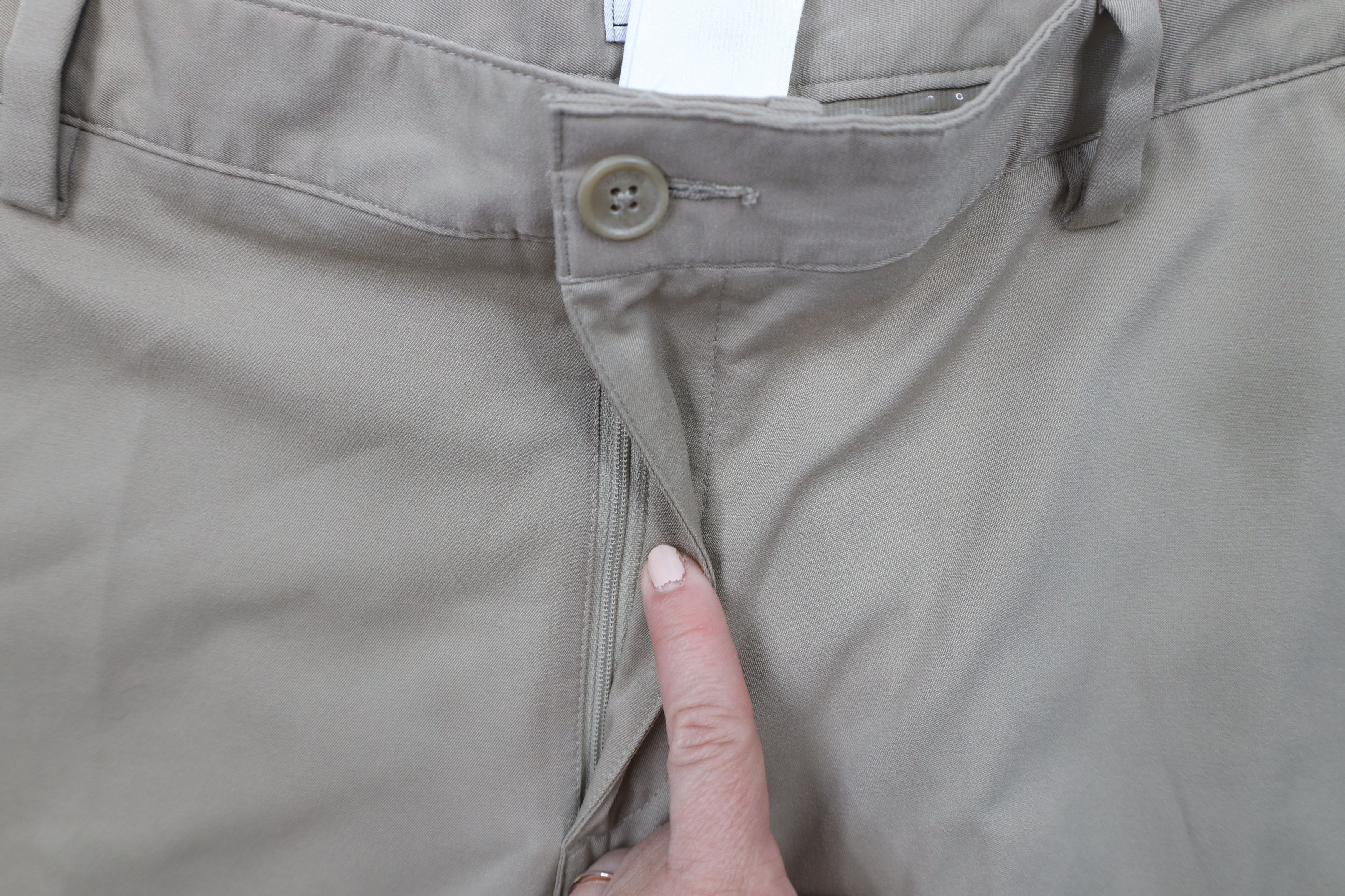 Adidas × Vintage Adidas Golf Tech Flat Front Golfing Chino Pants Beige Size US 36 / EU 52 - 8 Thumbnail